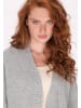 DreiMaster Damen Cardigan in Grau Melange