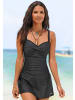 LASCANA Badekleid in schwarz