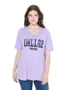 Ulla Popken Shirt in lavendel
