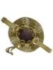 DuDu Filicudi Beuteltasche Leder 14 cm in olive