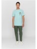 Mister Tee T-Shirt in ocean blue
