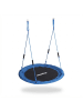 relaxdays Nestschaukel in Blau – 120 cm