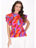 faina Women Blouse in multicolor orange