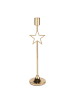 Butlers Kerzenhalter STARLET in Gold