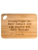 Mr. & Mrs. Panda Holzbrett Spruch Altenpflegerin Geduld mit Spruch in Braun