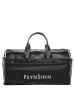 FEYNSINN Leder-Reisetasche Leder Weekender Unisex TROY in schwarz