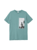 s.Oliver T-Shirt kurzarm in Petrol