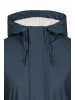 Derbe Parka für Damen in dunkel-blau