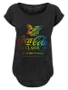 F4NT4STIC Long Cut T-Shirt Coca Cola Ombre Graphic in schwarz