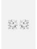 Ethische Diamanten Ohrringe aus 375 Weißgold mit Lab Grown Diamant