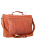 Leonhard Heyden Austin Aktentasche Leder 39 cm Laptopfach in cognac