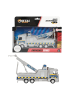 Toi-Toys Metal World Spielzeugauto Polizei Abschleppwagen mit Rückzugmotor in mehrfarbig