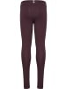 Hummel Kinder Leggings "Logo Tights" in Braun