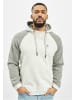 Just Rhyse Kapuzenpullover in white/grey
