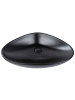 Beliani Waschbecken TIRIG in Schwarz - (W) 60 x (H) 14 x (L) 39 cm