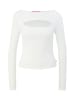 QS T-Shirt in 0200_ecru