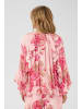 SAINT TROPEZ Kurzarm-Bluse PollyanaSZ Lockere Passform in Poppy Shaded Flower