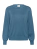 Kaffe Strickpullover KAlone Regular fit in Bering Sea