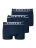 Schiesser Boxershort 3er Pack in Dunkelblau