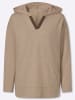 Sieh an! Sweatshirt in beige-schoko