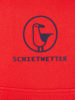 SCHIETWETTER SCHIETWETTER Hoodie Logoprint Toni in red/navy