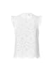 Pieces Top in Bright White