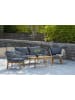 ebuy24 Lounge-Set Chania (4-teilig) Grau 60 x 110 cm