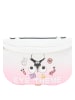 myMo Women Handbag in White Pink