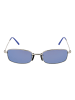 Funky Buddha Herren Sonnenbrillen Rechteck Silber