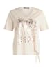 Betty Barclay Basic Shirt mit Schleifenknoten in Patch Beige/Beige
