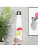 Mr. & Mrs. Panda Flasche aus Edelstahl Küken Fliegenpilz ohne Sp... in Weiß