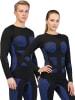 Polar Husky 1x Thermo Langarmshirt Unisex Anatomic Functional Wear in Blau