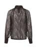 Marie Lund Spitzenbluse in schoko - 0002