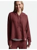 Cotton Candy Langarmshirt in burgundy melange