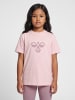 Hummel T-Shirt Hmljr Reg Mädchen in GRAY RIDGE/PALE LILAC