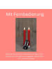 Novaliv Sparset Stabkerzen LED mit Timer Klein+Groß ROT 8 Stück ROT indoor - 6 in Rot