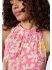 ragwear A-Linien-Kleid Angylee Print YOUMODO in Pink Combo