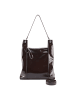 Seidenfelt Delary Schultertasche 43 cm in dark chocolate
