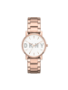 DKNY Armbanduhr The Basic Must-Have Minimalist in roségold