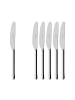 Villeroy & Boch 6er Set Tafelmesser Udine 238 mm in silber