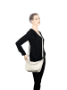 collezione alessandro Schultertasche " Madame " in beige