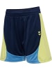 Hummel Verstellbare Taille Kurze Hose Hmljr Goal Kinder in DRESS BLUES