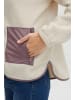 Oxmo Fleecejacke OXPIPER 21800102-ME  Modische Fleecejacke mit Reißverschlusstaschen in Beige