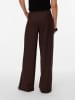 Vero Moda Hose mit weitem Beinschnitt in Coffee Bean