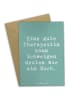 Mr. & Mrs. Panda Grußkarte Spruch Therapeutin Weisheit mit Spruch in Meeresbrise
