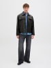 Jack & Jones Lederjacke in Black