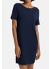 Hanro Nachthemd Natural Elegance in Deep navy