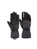 Reusch Fingerhandschuh Snow King in 7680 blck/blck melang/fire red