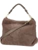 Abro Beuteltasche Poppy Shearling 30932 in Wood