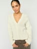 Mos Mosh MMRola Bine V-Neck Knit Cardigan in Ecru